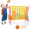 Kids 3-in-1 Game Set Connect 4 Toss Basketball Indoor Outdoor Fun